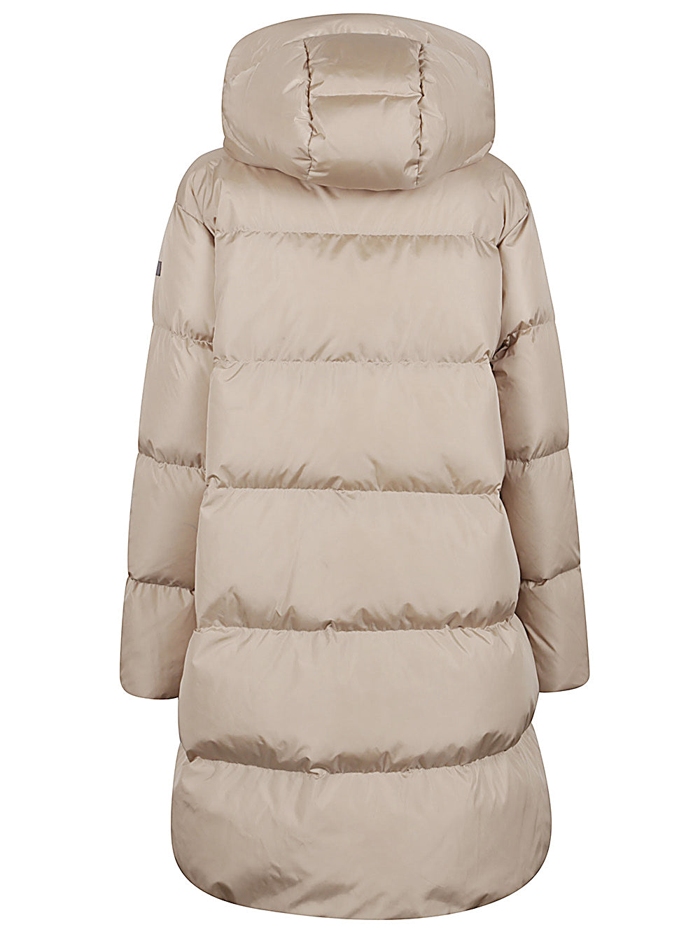 Hooded padded jacket