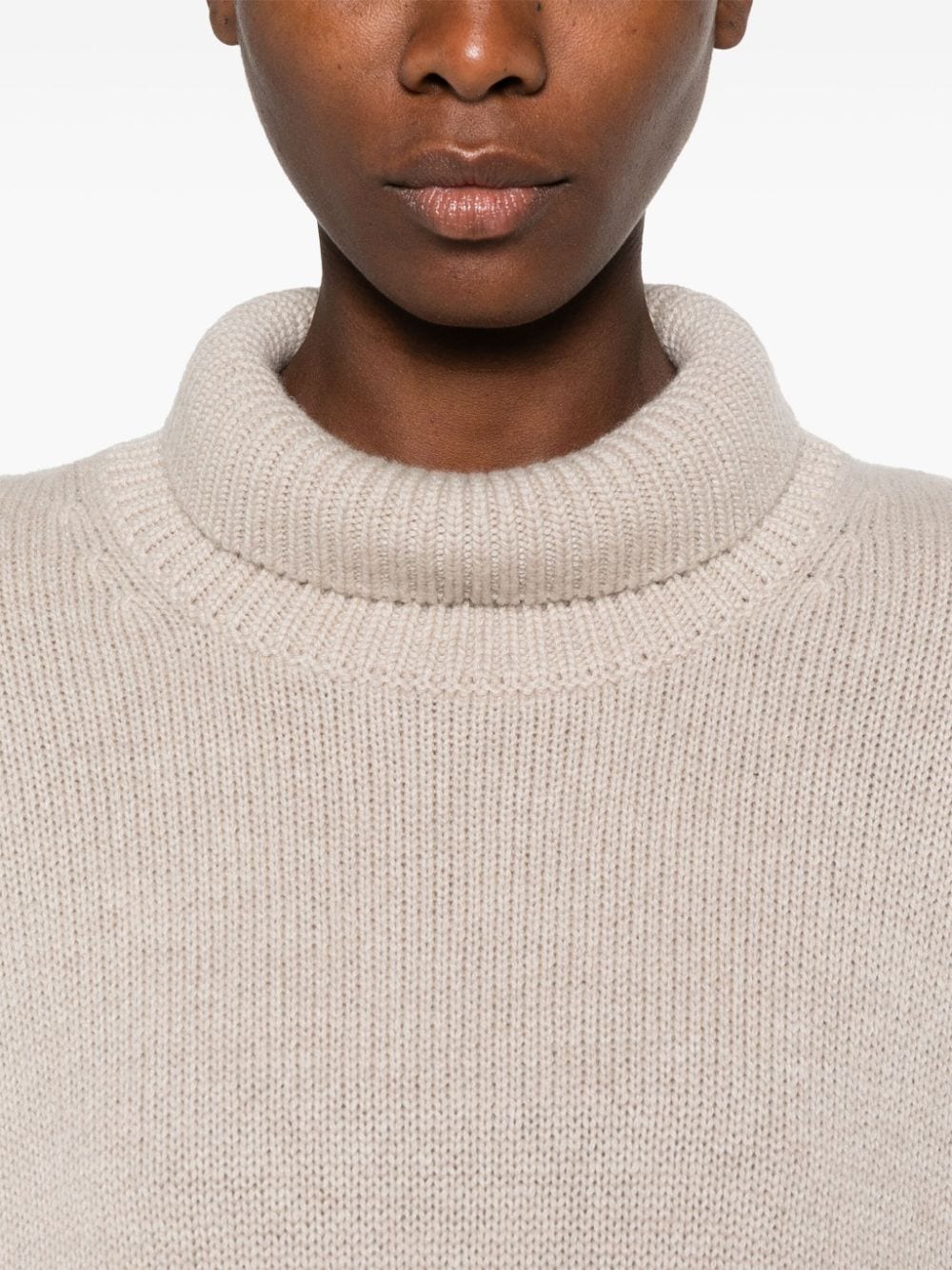 Heidi cashmere turtle-neck jumper