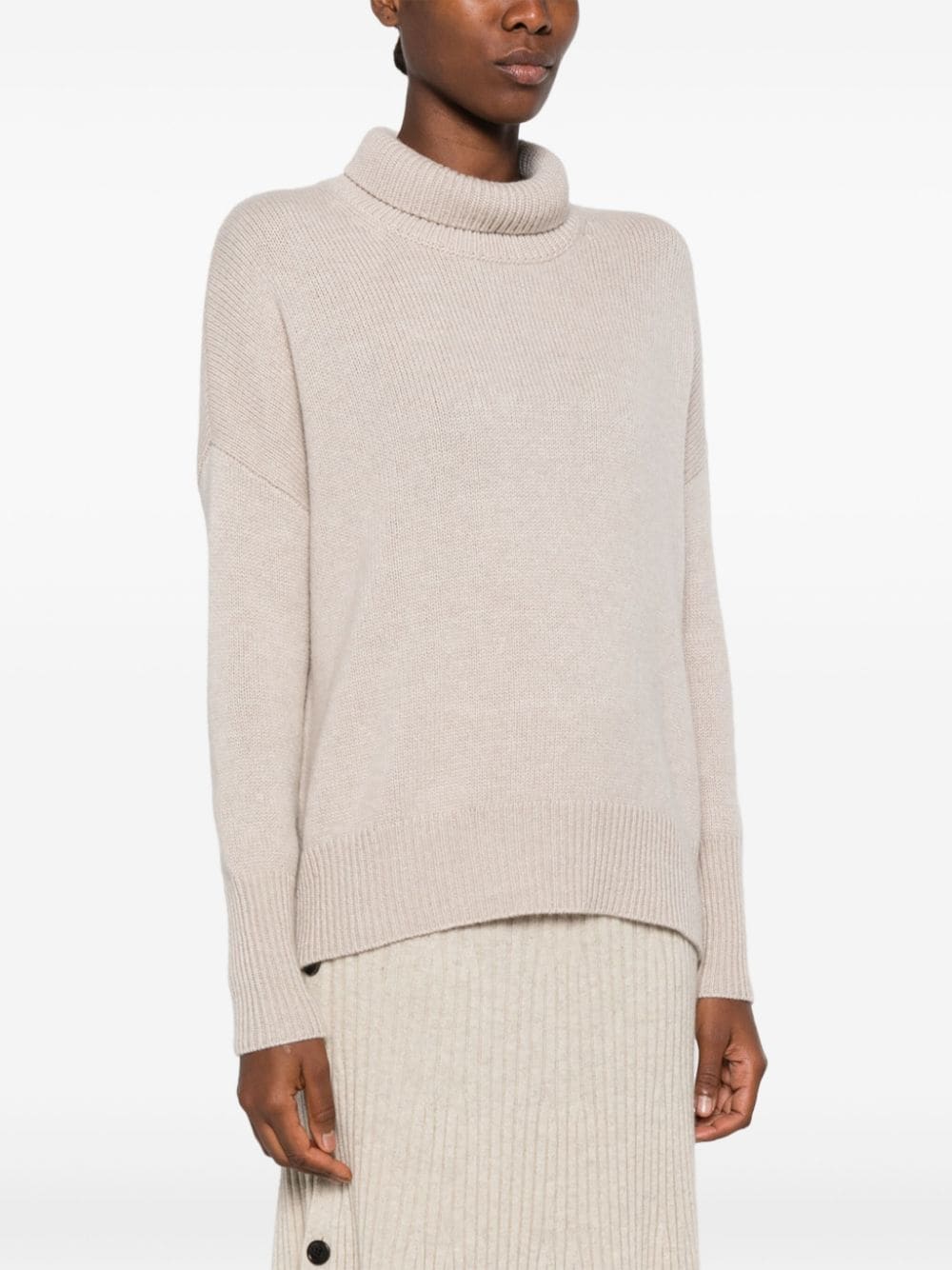 Heidi cashmere turtle-neck jumper