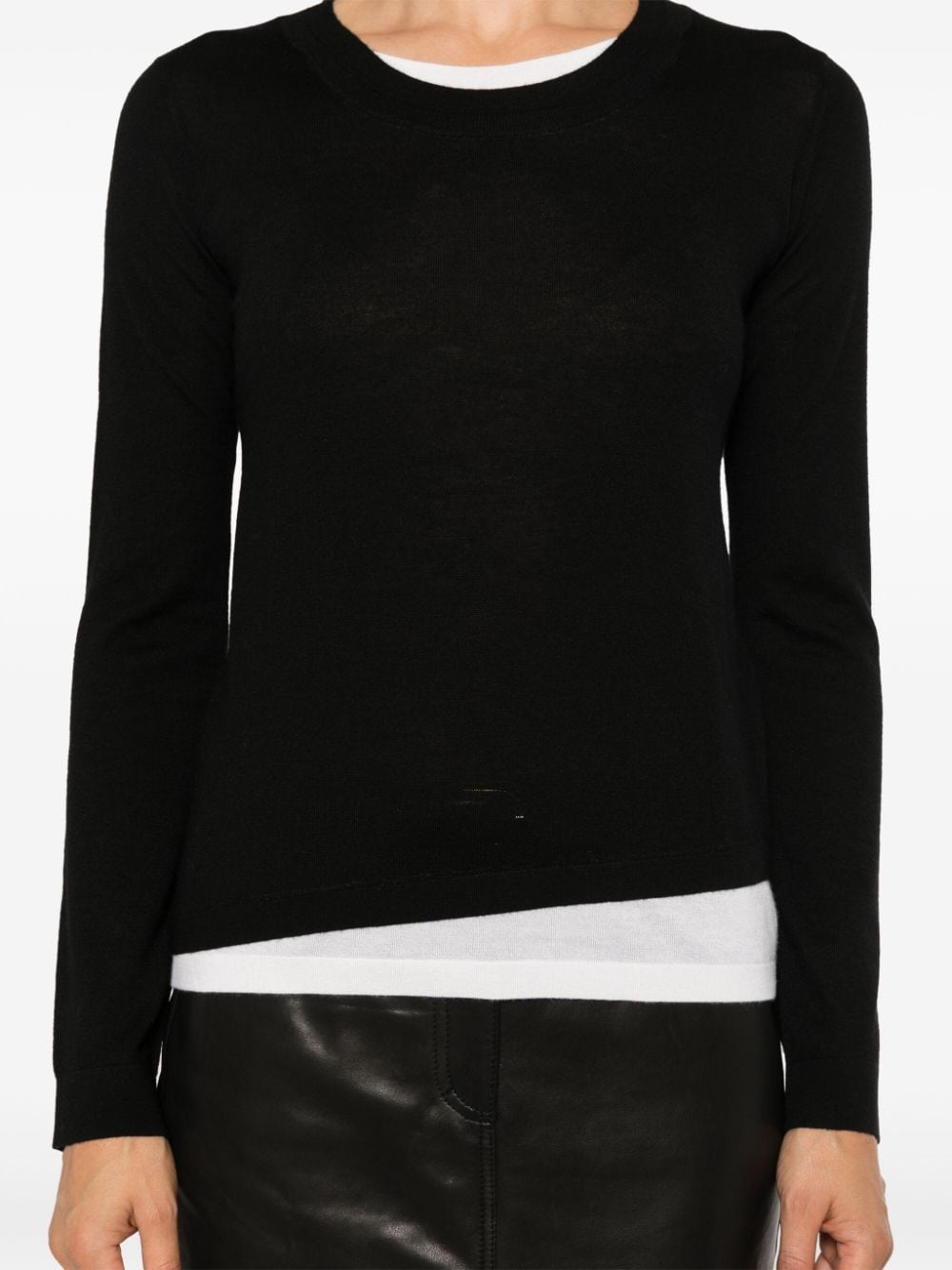 Gabie cashmere crewneck sweater