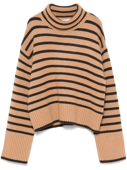 Striped cashmere jumper