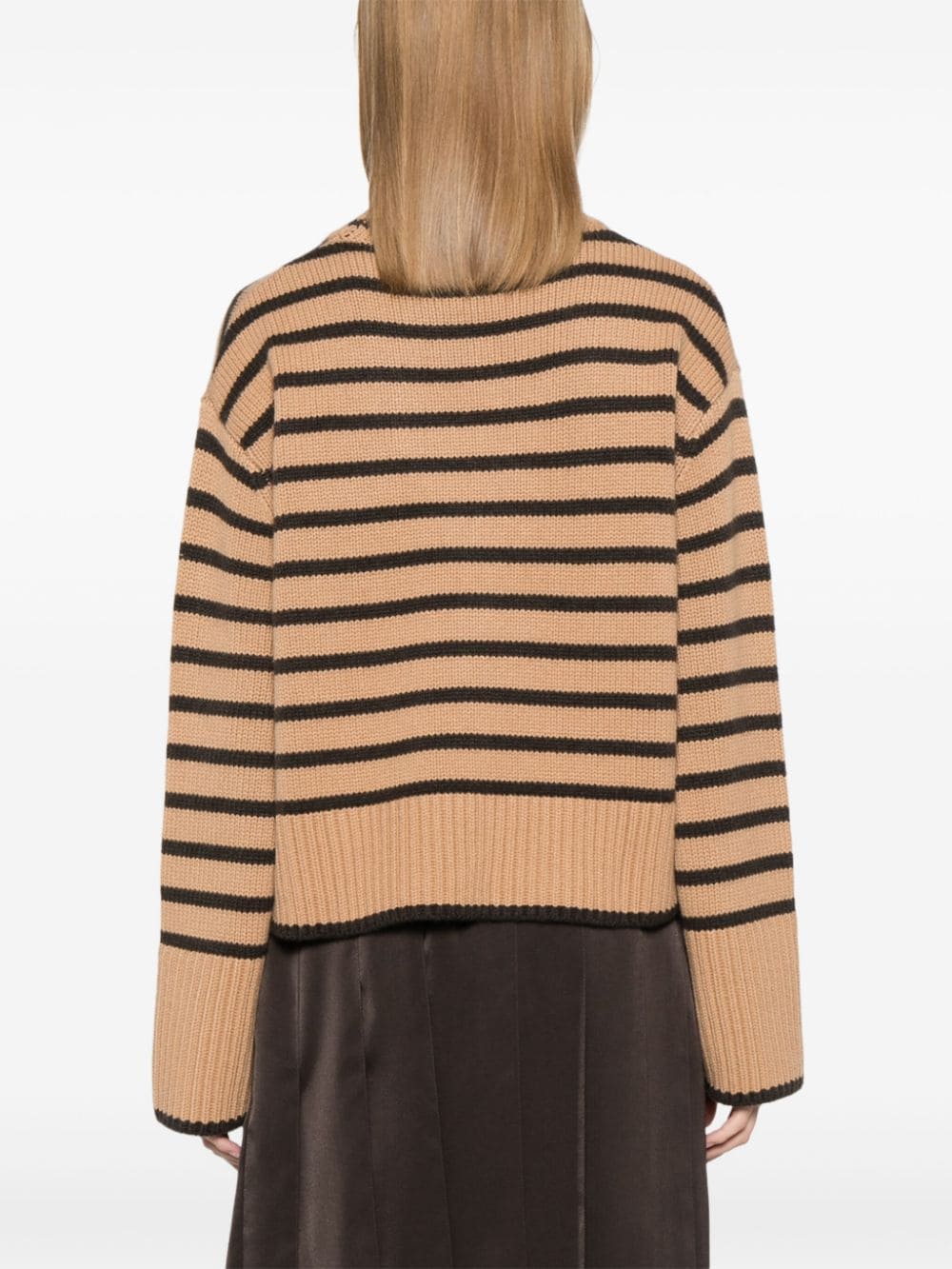 Striped cashmere jumper