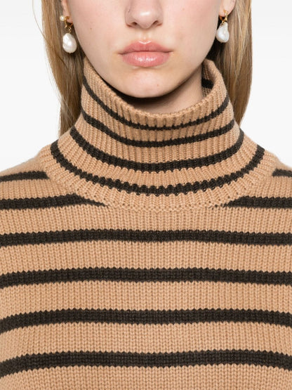 Striped cashmere jumper