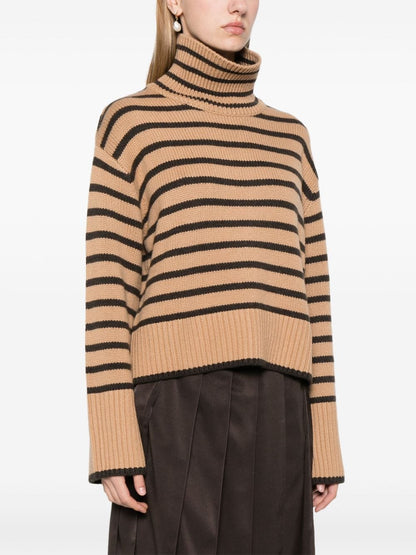 Striped cashmere jumper