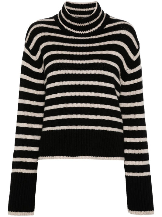 Striped cashmere jumper