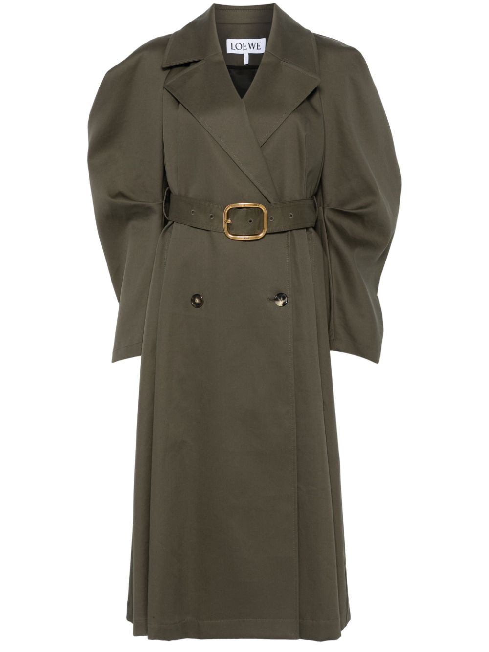 Cotton trench coat