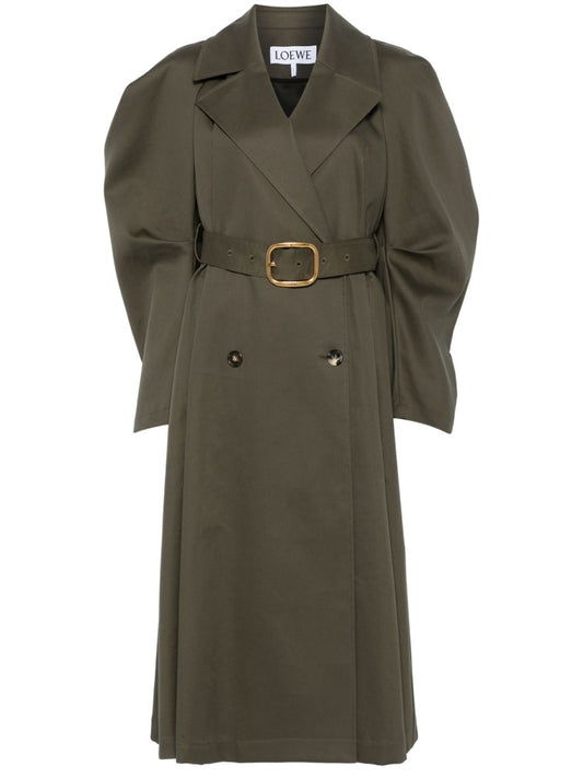 Cotton trench coat