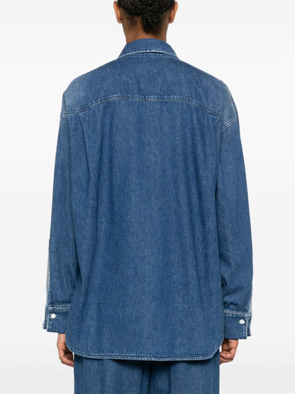 Denim cotton shirt