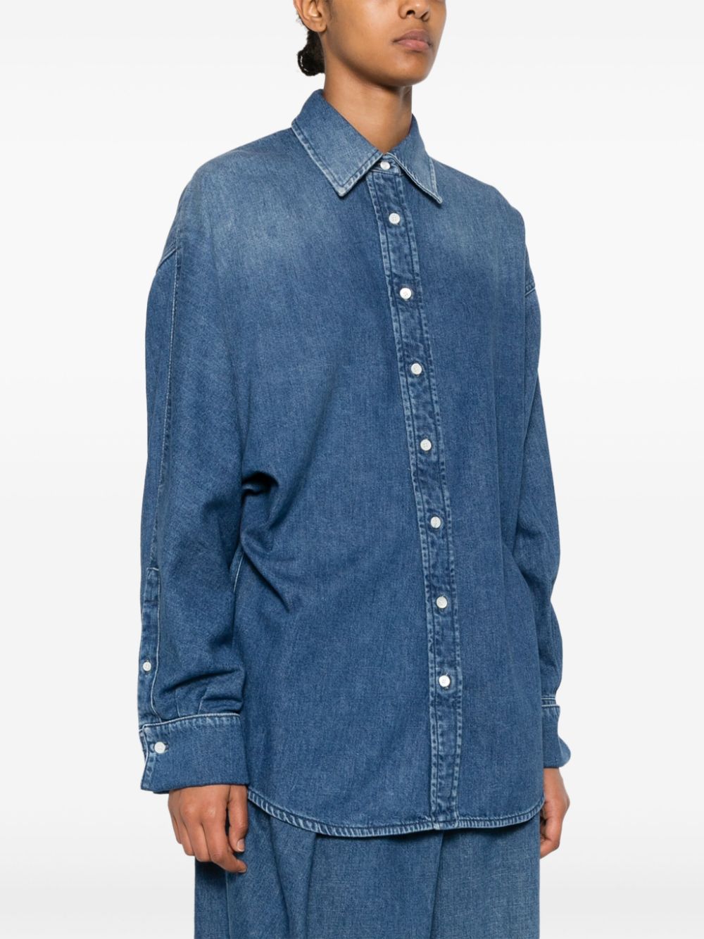 Denim cotton shirt