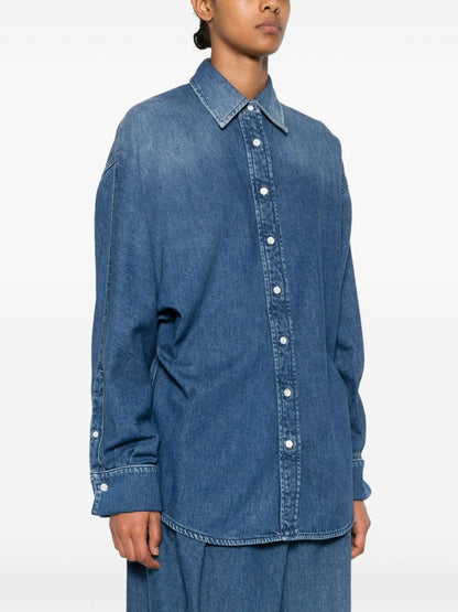 Denim cotton shirt