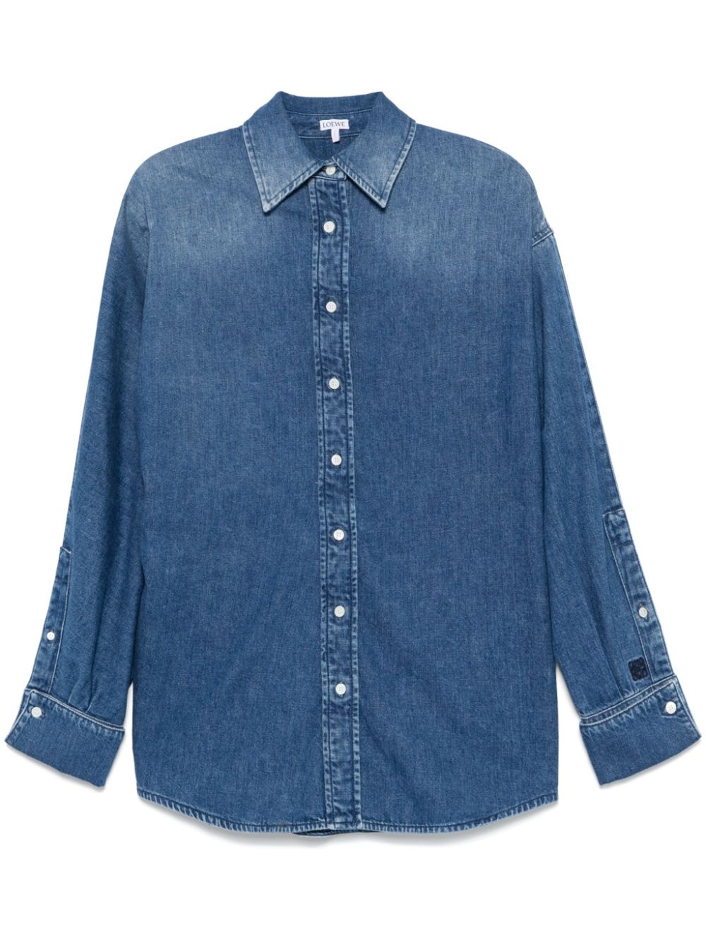 Denim cotton shirt