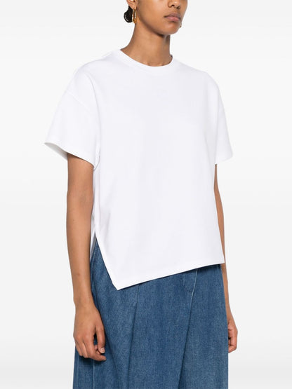 Asymmetric cotton t-shirt