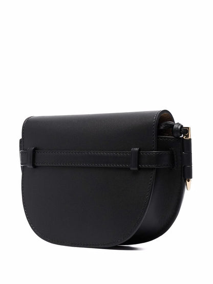 Gate dual mini leather crossbody bag