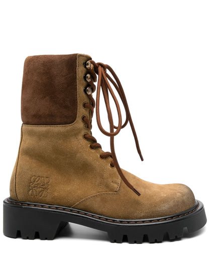 Sierra leather combat boots