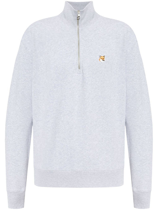 Fox head cotton sweatshirt