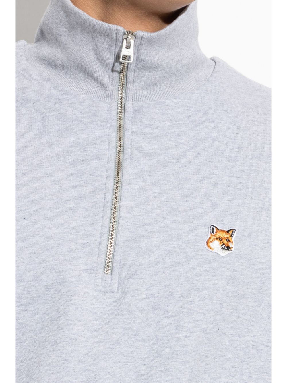 Fox head cotton sweatshirt