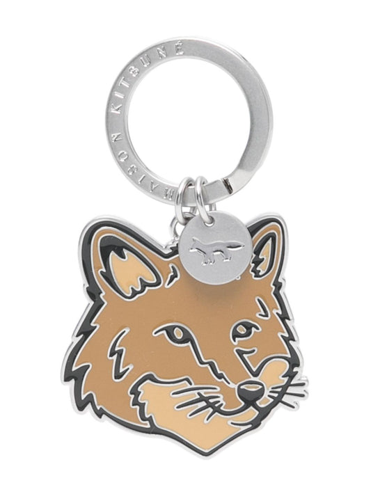 Fox head keyring