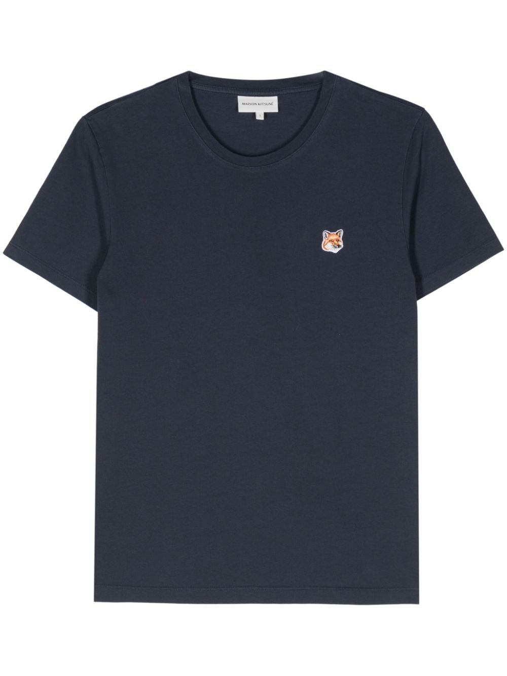 Fox head patch cotton t-shirt