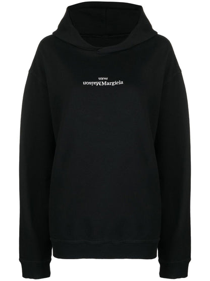 Logo cotton hoodie