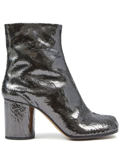 Tabi leather ankle boots