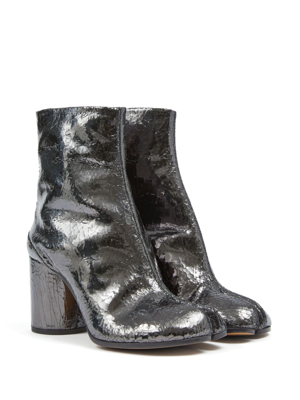 Tabi leather ankle boots