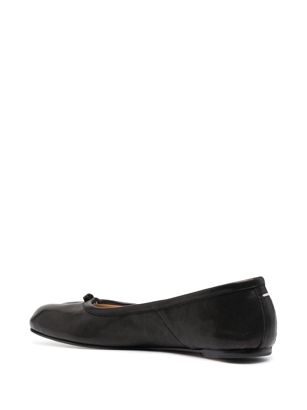 Tabi leather ballet flats