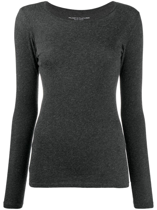 Cashmere blend crewneck sweater