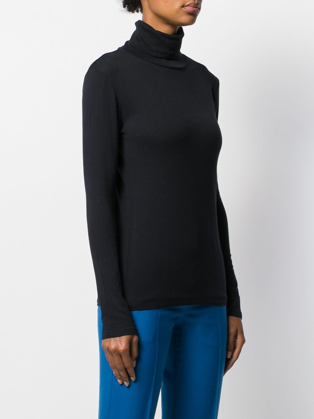 Cashmere blend high-neck sweater