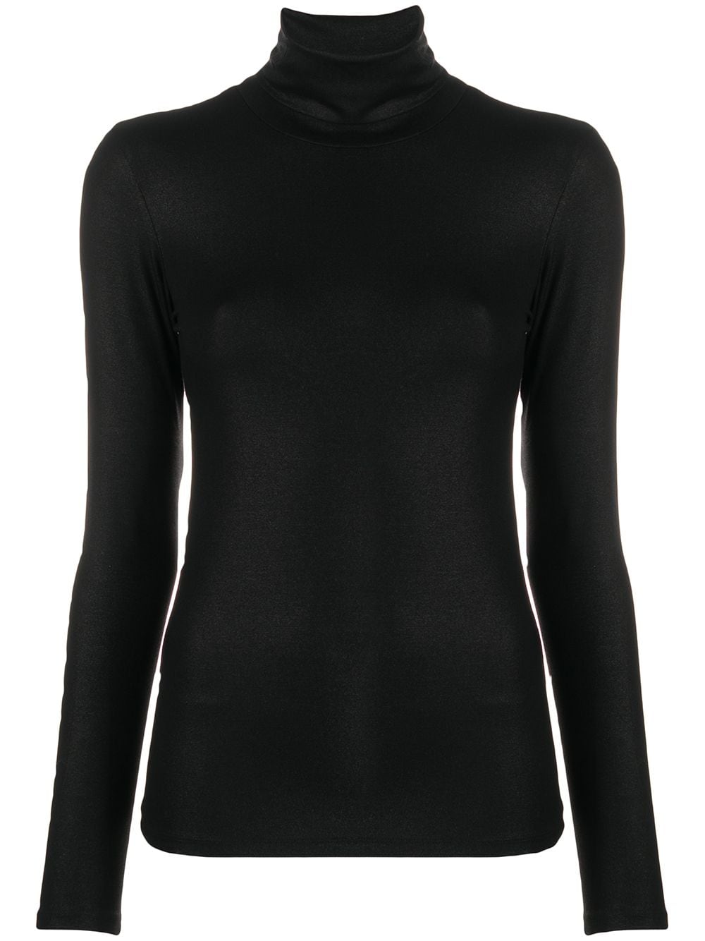 Lurex high-neck sweater