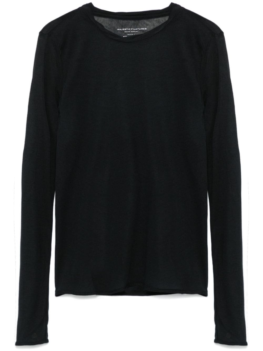 Cashmere blend crewneck sweater