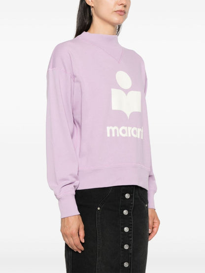 Moby logo cotton sweatshirt