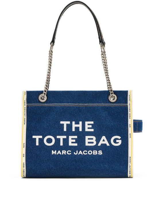 The tote bag denim medium tote