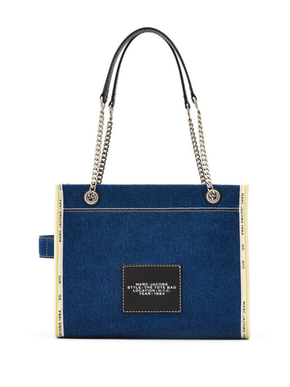 The tote bag denim medium tote