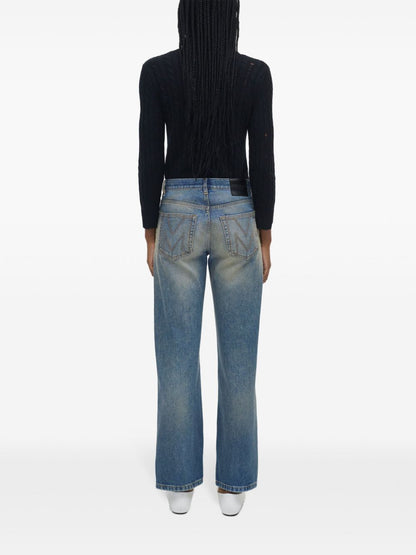 Denim cotton jeans