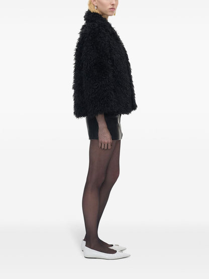 Faux fur jacket