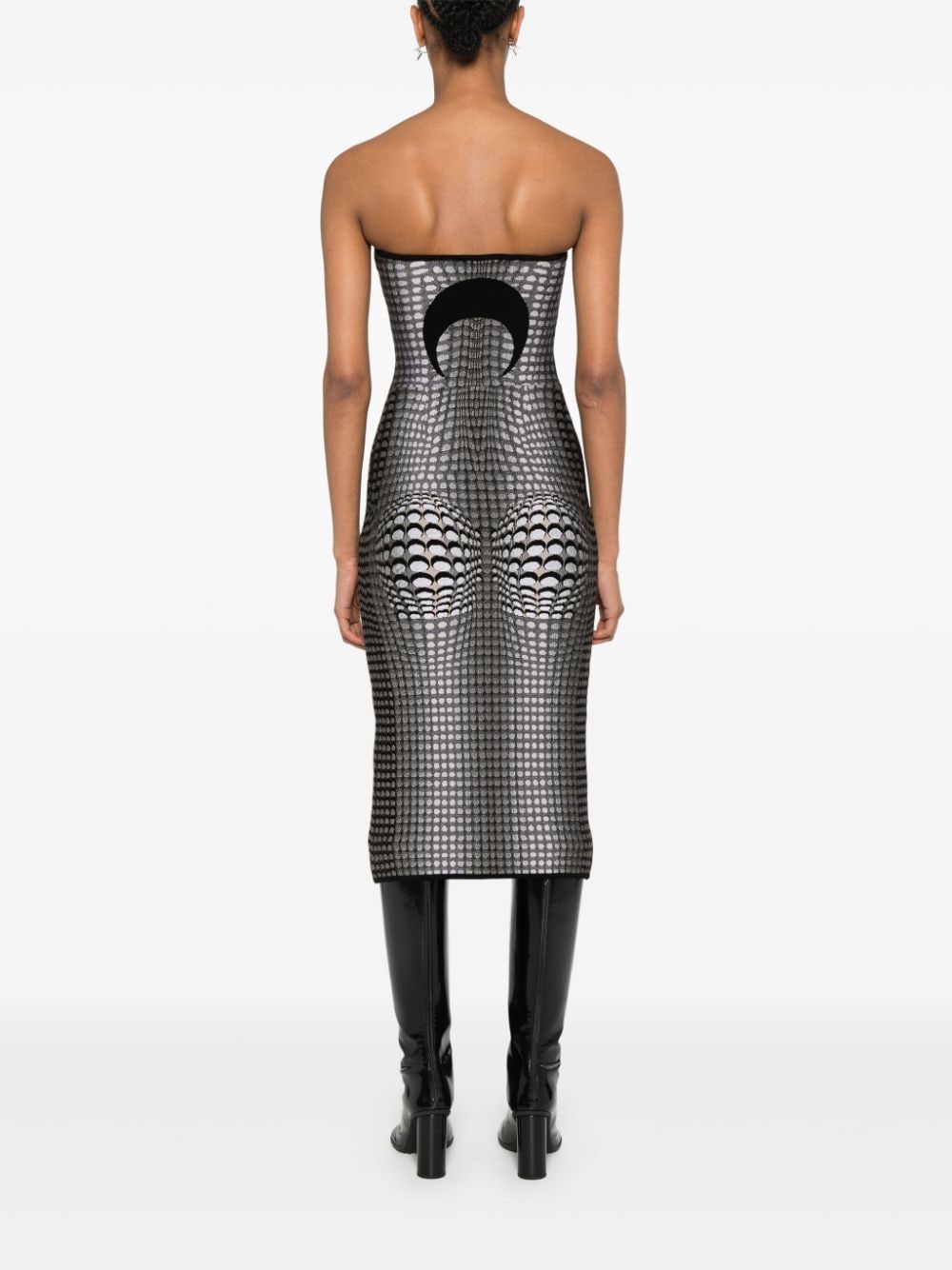 Moon midi tube dress