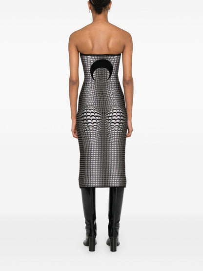 Moon midi tube dress