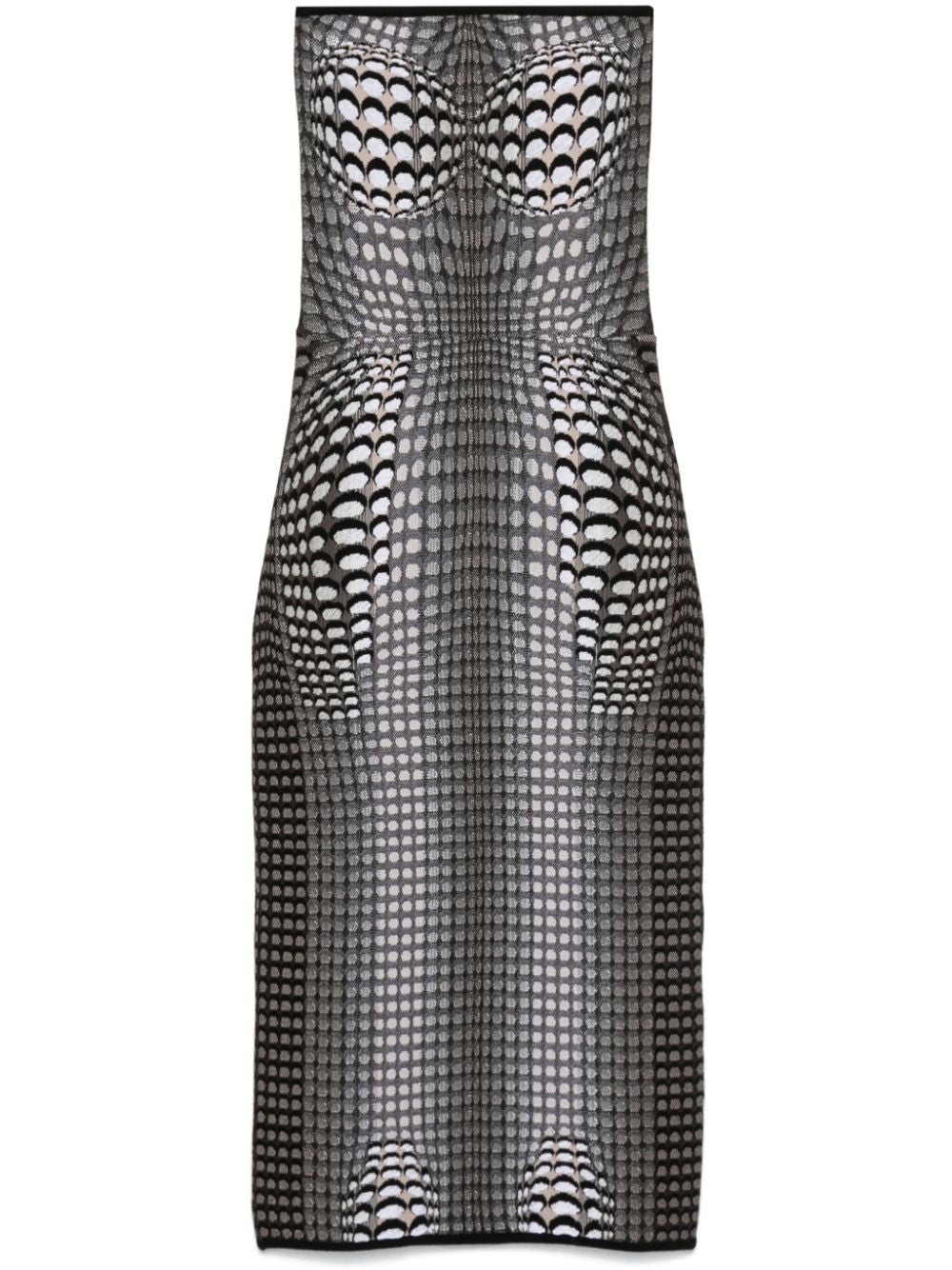 Moon midi tube dress