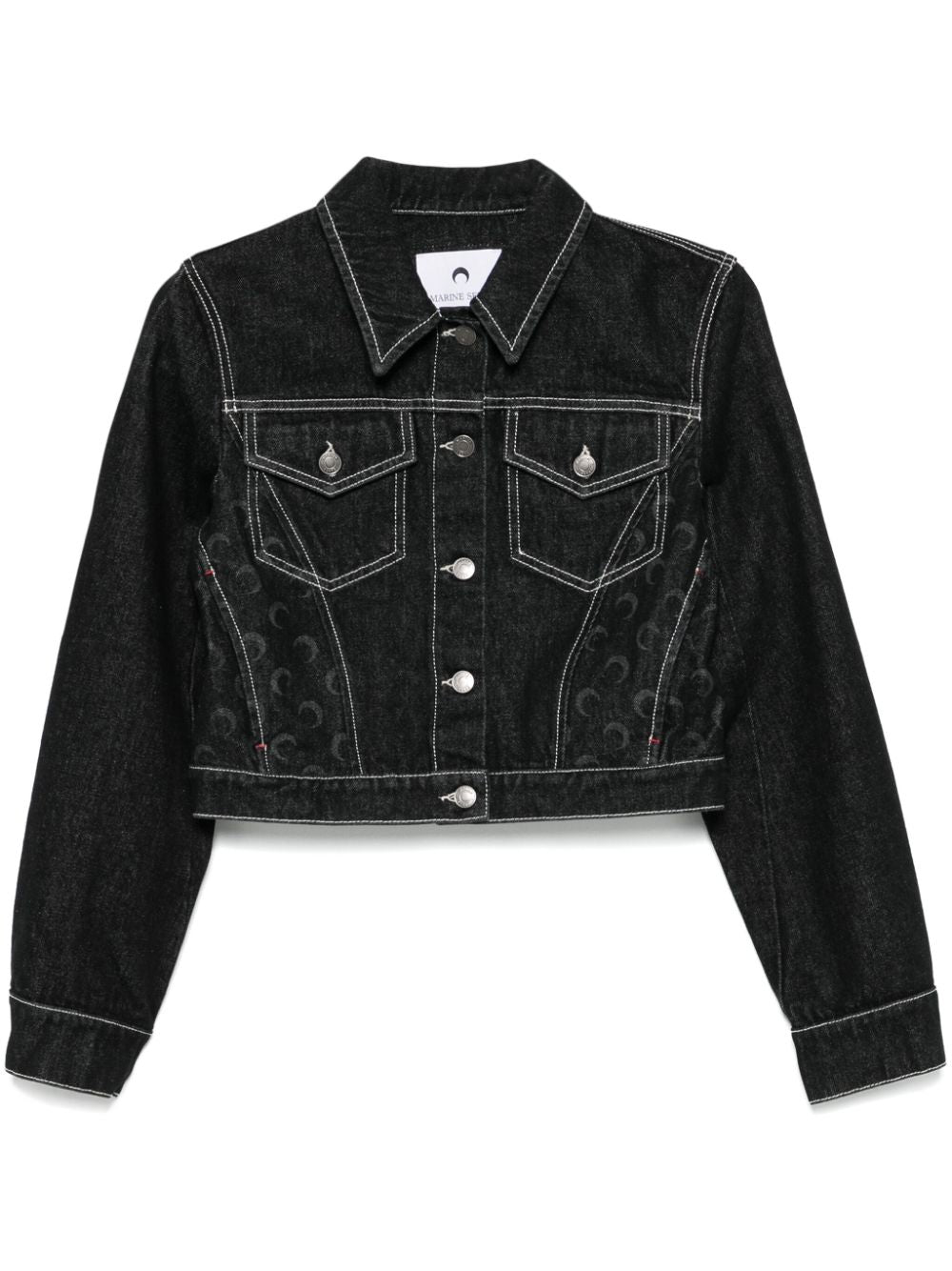 Cropped denim jacket