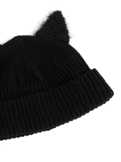 Wool knitted beanie