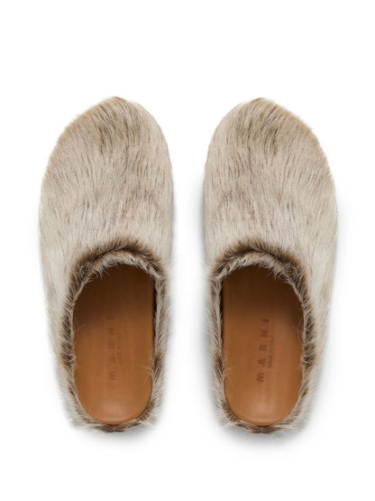 Furry slippers