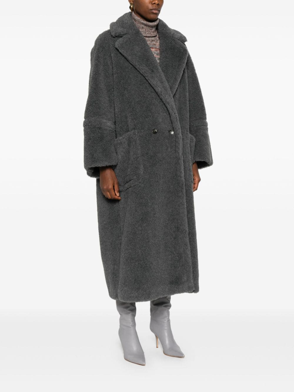 Wool long coat