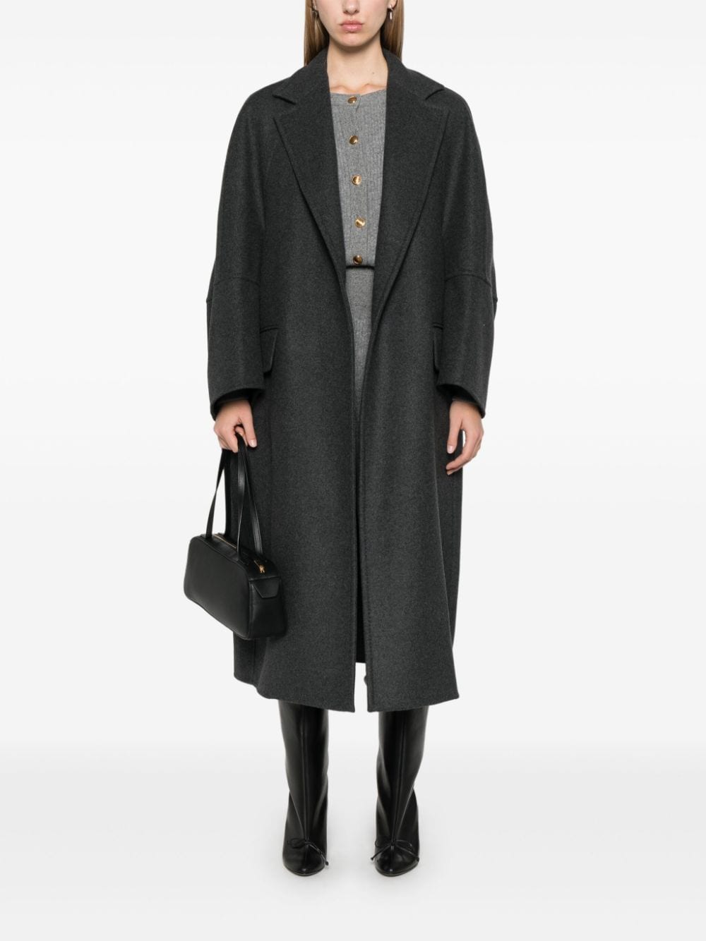 Wool long coat