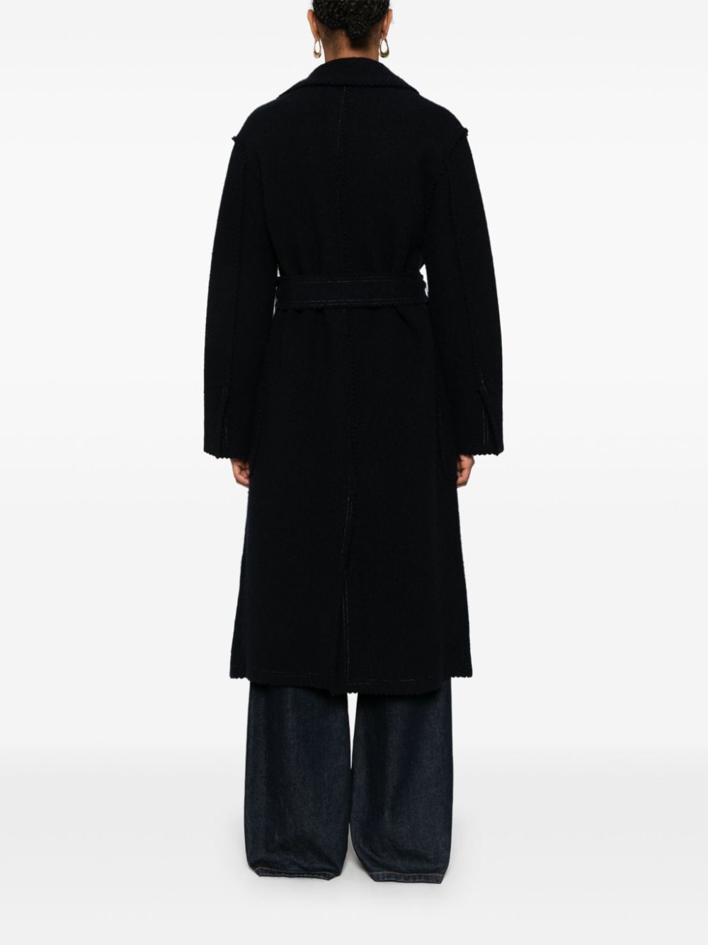 Wool long coat