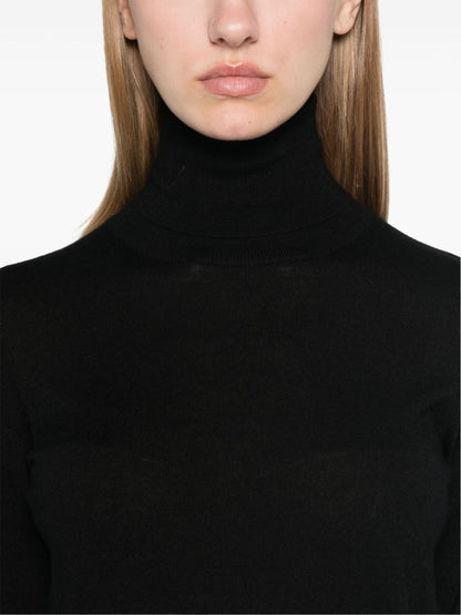 Cashmere turtle-neck sweater