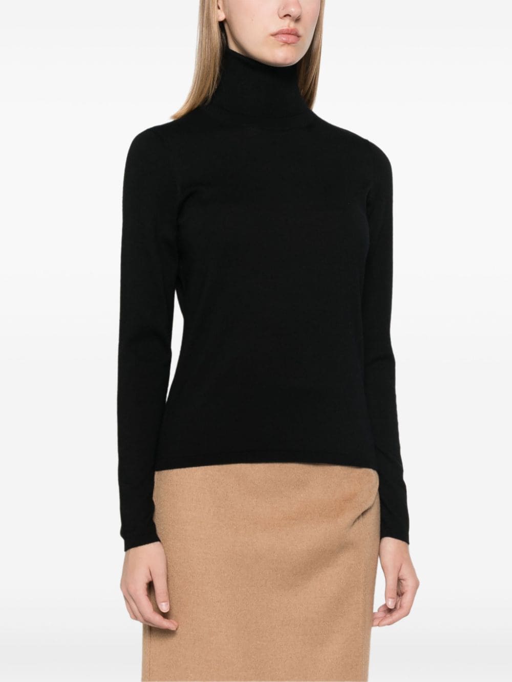 Cashmere turtle-neck sweater