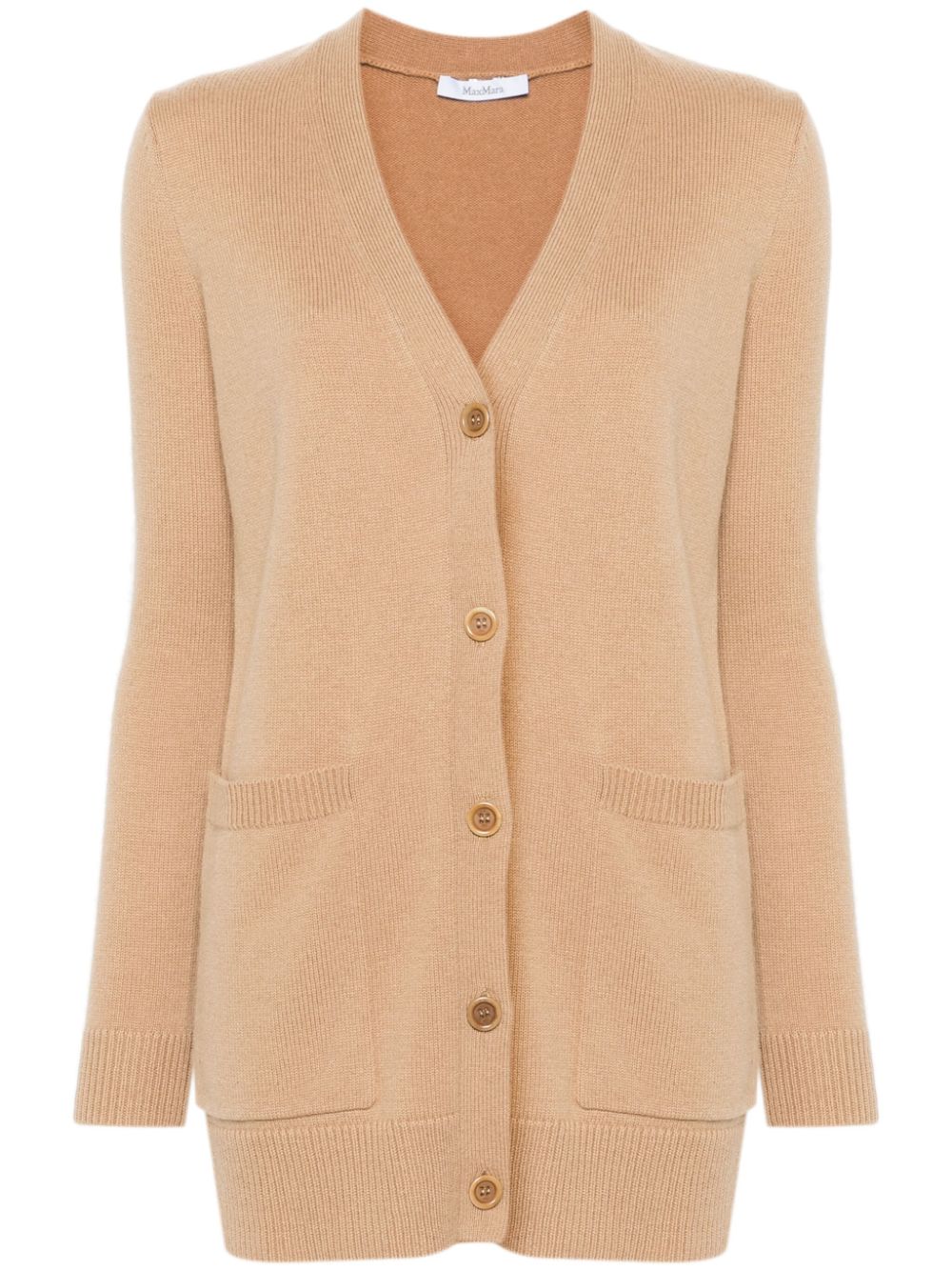 Wool and cashmere blend cardigan