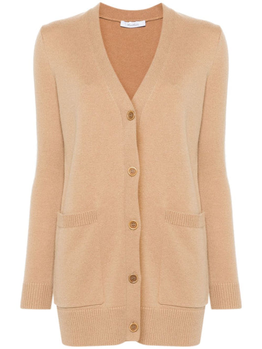 Wool and cashmere blend cardigan