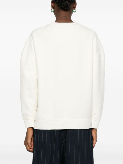 Wool crewneck sweater