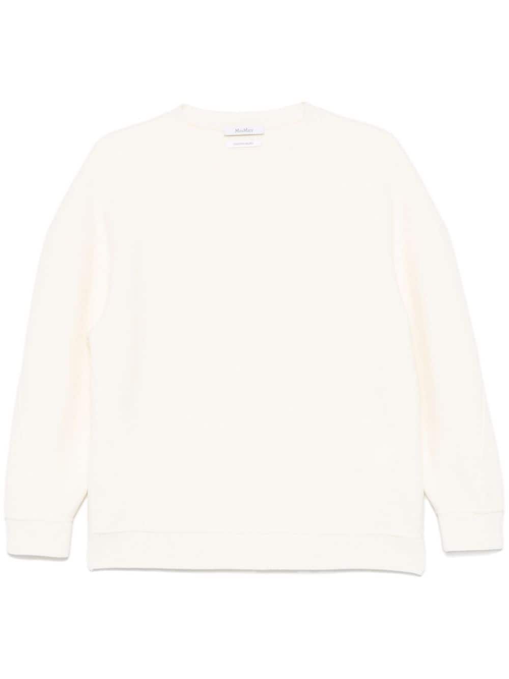 Wool crewneck sweater
